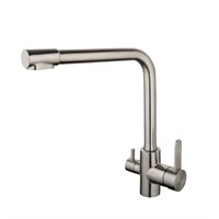 {{photo.Alt || photo.Description || 'Смеситель для кухни 35к G4399-1 GAPPO с вых. для питьевого фильтра, нерж сталь, САТИН'}}