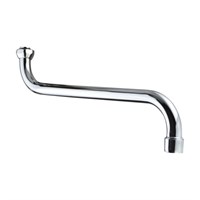 Излив для смесителя ванны 35см трубчатый Glauf UCG-2230 538725