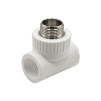 {{photo.Alt || photo.Description || 'Тройник комб. нар 25х3/4''х25 EVER® plast БЕЛЫЙ (Россия)'}}