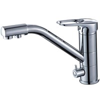 Смеситель для кухни 40к HB4304 HAIBA с/отв с вых. для питьевого фильтра п/шпильку 539027