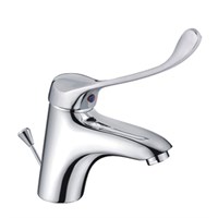 Смеситель для раковины 40к HB1054 HAIBA МЕДИЦИНСКИЙ п/шпильку 539028