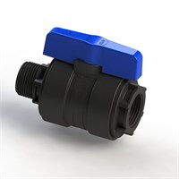 Кран шаровой нар/вн 1/2 - 3/4 ПЭ PN16 SPEKTR 539201