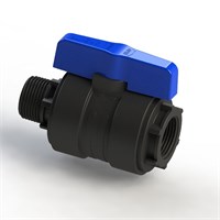 Кран шаровой нар/вн 1/2-1/2 ПЭ PN16 SPEKTR 539200