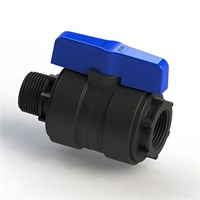 Кран шаровой нар/вн 3/4 - 1/2 ПЭ PN16 SPEKTR 539202