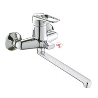 Смеситель для ванны и раковины 40к HB2204 HAIBA див корп L-нос 539272