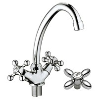 Смеситель для кухни 1/2 кер HB4927 HAIBA п/гайку 539464