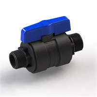 Кран шаровой нар/нар 3/4 - 1 ПЭ PN16 SPEKTR 539210