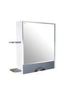 {{photo.Alt || photo.Description || 'Зеркальный шкаф "Байкал-70"  без подсветки, с полками  (ПВХ)'}}