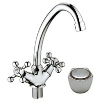 Смеситель для кухни 1/2 кер HB4909 HAIBA п/гайку 539463