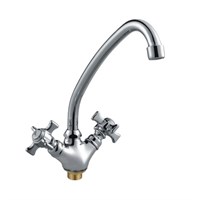 Смеситель для кухни 1/2 кер HB4924 HAIBA п/гайку 539448