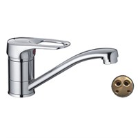 Смеситель для кухни 40к HB4504 HAIBA с/отв п/шпильку 539760