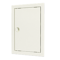 Люк ревизионный пластиковый 168*168 с ручкой и фланцем146*146 Л1515Р EVECS 539558