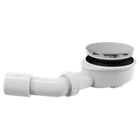 Сифон для душ.поддона  90*40 A491CR/AG210272100  ALCAPLAST/Alcadrain 540516