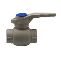 {{photo.Alt || photo.Description || 'Кран шар 20 ручка PP-R EVER® plast  СЕРЫЙ (Россия)'}}