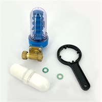 Дозатор DosaPlus 4 1/2" прямой пропорц. с капсулами полифосфата 880130
