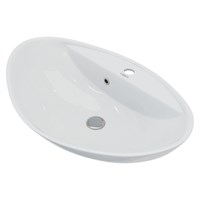 {{photo.Alt || photo.Description || 'Раковина накладная на столешницу "Гамма-60*39" ш*г овал, с отв. под смеситель  (Kirovit)'}}