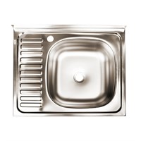 Мойка 60х50 (0,4) прав вып 1 1/2 Эконом  (глуб. 13см) 541319