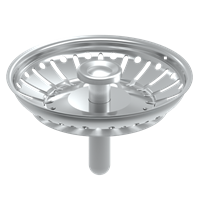 Решетка для выпуска 3 1/2  E100P пластик UNICORN 541227