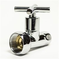 Вентиль запорный прямой для П/С 1''х1/2'' вн/вн крест 541540