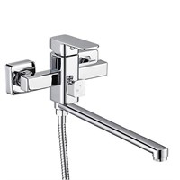 Смеситель для ванны и раковины 35к Glauf NEB7-B123 дивертор поворотный 541885