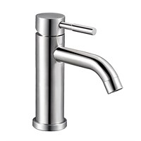 Смеситель для раковины 35к Glauf ZAP1-B090 НЕРЖ п/гайку 541957