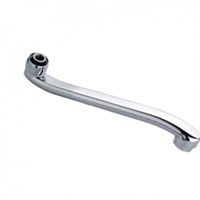 Излив для смесителя ванны L 30см FRAP F30S (S-форма, хром) 540964