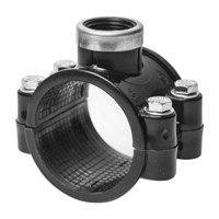 Седелка ПЭ с внут. труб. резьбой 125 - 1 1/4