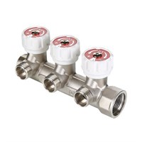 {{photo.Alt || photo.Description || 'Коллектор 3/4''x1/2'' с регулировочными вентилями для подачи водоснабжения VALTEC  (3 вых)'}}