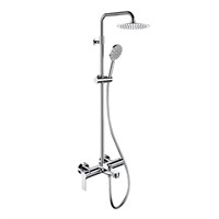 Душевая система Remer Energy Rund Line, верх. душ 25 см для ванны, хром 882357