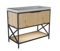 {{photo.Alt || photo.Description || 'Тумба д/ванной "БРУКЛИН-100" Дуб Бунратти под раковину Фостер 100 (Kirovit) ЛОФТ (ЛДСП)'}}