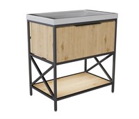 {{photo.Alt || photo.Description || 'Тумба д/ванной "БРУКЛИН-80"Дуб Бунратти под раков. Фостер 80(Kirovit)/Fest 80(Sanita Luxe)ЛОФТ(ЛДСП)'}}