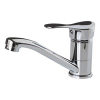 Смеситель для кухни 35к F4514-2-B FRAP (плоский пов.излив, п/гайку, хром, силумин) 543669