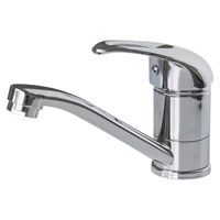 Смеситель для кухни 40к F4503 FRAP (плоский пов.излив, п/шпильку, хром, латунь) 544593