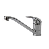 Смеситель для кухни 40к F4902-B FRAP (плоский пов.излив, п/гайку, хром, силумин) 544589