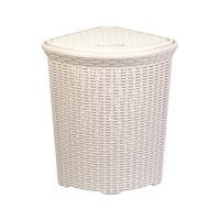 {{photo.Alt || photo.Description || 'Корзина д/белья с крышкой УГЛОВАЯ 60л  РОТАНГ слоновая кость'}}