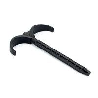 Дюбель-крюк двойной 8 x 90 для фиксации труб (пластик) 877250