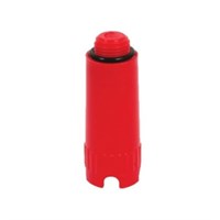 Заглушка 1/2' красная 885541