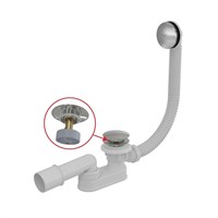 Обвязка для ванны 57см click/clack хромирован.латунь A507CKM/A507KM Alcadrain 545489