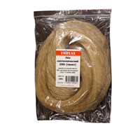 Лен сантехнический чесаный моченцовый 200 г. (пакет)  UNIFLAX (импорт) 545867