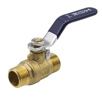 Кран шаровой 1/2'' нар/нар рукоятка ZOX/RM-L 547437