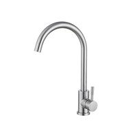 Смеситель для кухни 35к HB71304-3 HAIBA боковая б/отв п/гайку НЕРЖ 547825