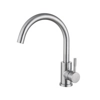 Смеситель для кухни 35к HB72304-3 HAIBA боковая б/отв п/гайку НЕРЖ 547824