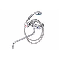 {{photo.Alt || photo.Description || 'Смеситель для ванны и раковины 1/2 кер ПРОФСАН ПСМ-156-К80 "СТАНДАРТ А" эксцентрики "РУС", ХРОМ'}}