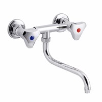 Смеситель для кухни 1/2 кер наст. ниж. ПРОФСАН  ПСМ-108-К80 