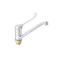 {{photo.Alt || photo.Description || 'Смеситель для раковины ПРОФСАН 40к ПСМ-425-055 "МЕДИК"  пов. излив, п/гайку без подв мед. ХРОМ'}}