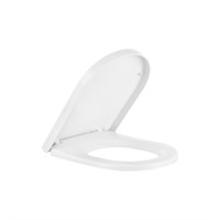 Сиденье для унитаза Lucy new белое дюр.нерж.кр,м/лифт, съем 