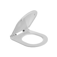 Сиденье для унитаза Next Slim белое дюр.нерж.кр.м/лифт, съем 