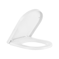 Сиденье для унитаза Next белое дюр.нерж.кр. 