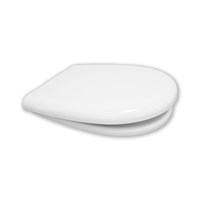 Сиденье для унитаза Vega белое дюр.нерж.кр. 