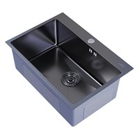 {{photo.Alt || photo.Description || 'Мойка настол.монтаж 65х45 (3,0) вып 3 1/2  MIXLINE PRO 22см с сифоном (черный графит)'}}